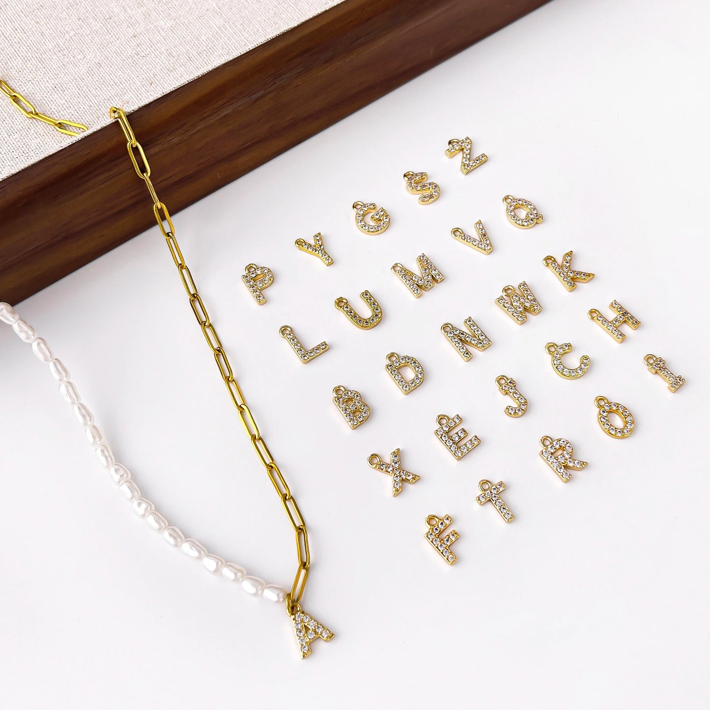 Half Pearl Initials