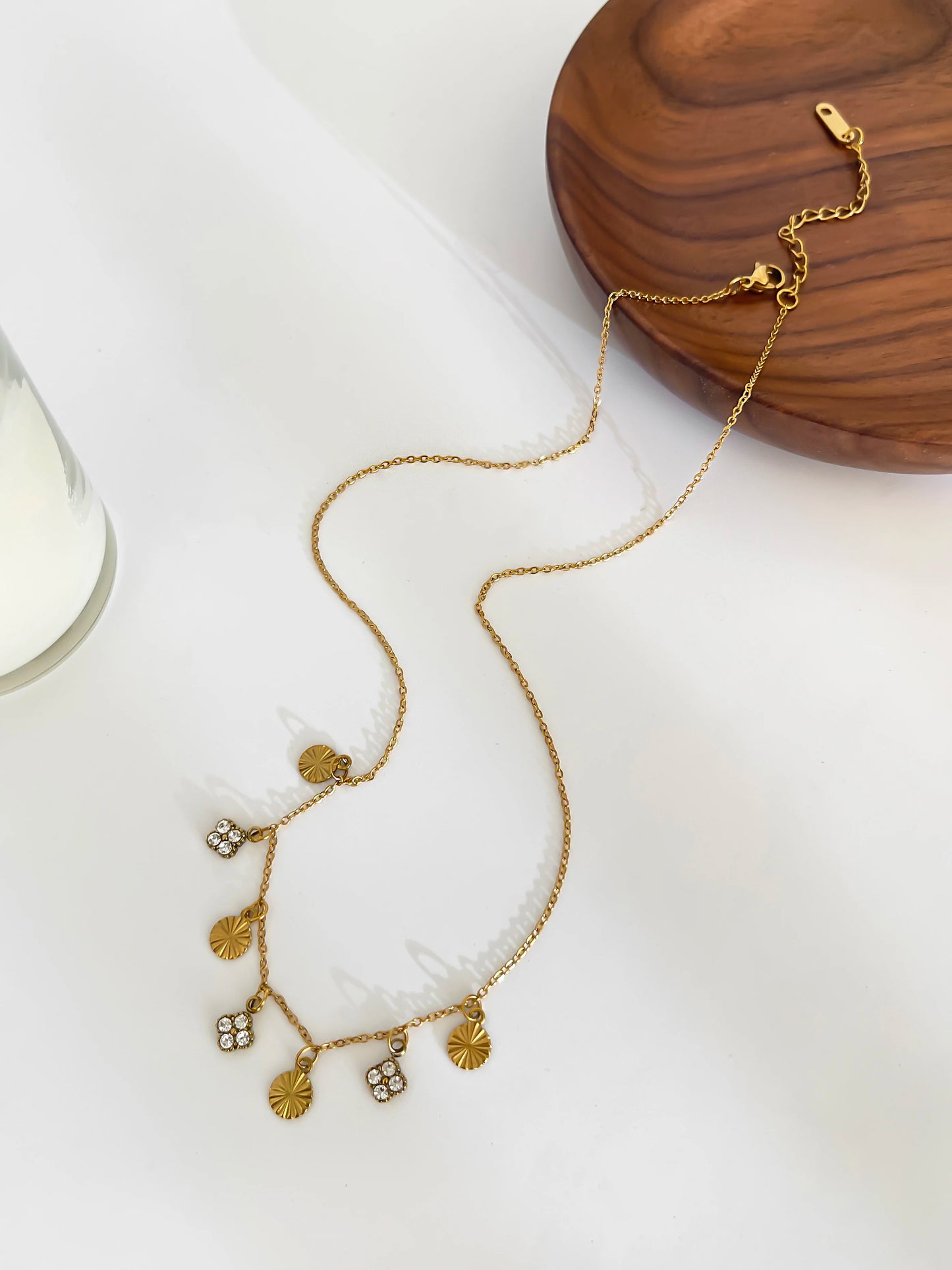 Iced Clover Choker