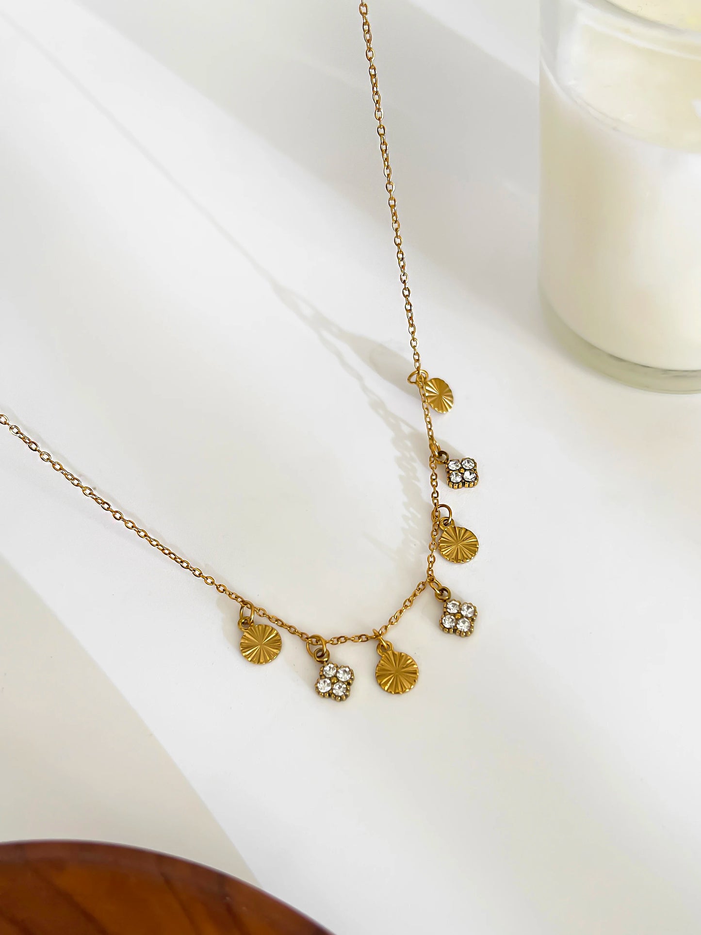 Iced Clover Choker