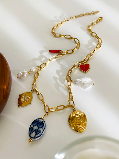 Positano Charm Necklace