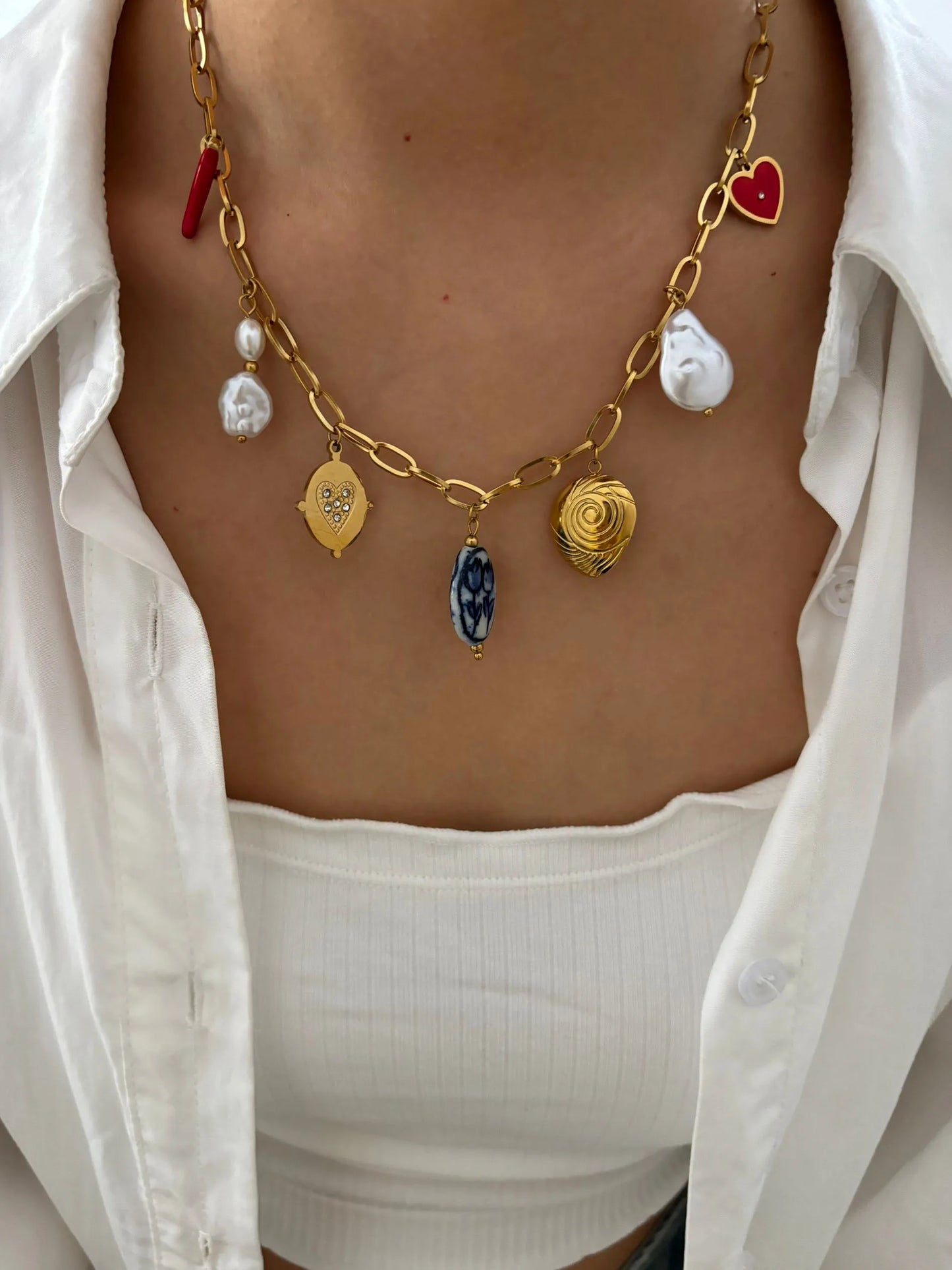 Positano Charm Necklace