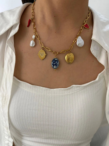 Positano Charm Necklace