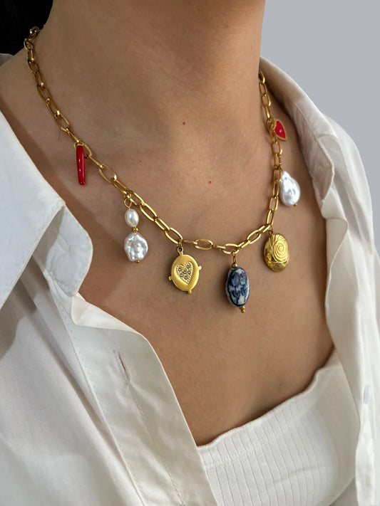 Positano Charm Necklace