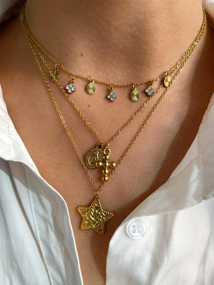 Iced Clover Choker