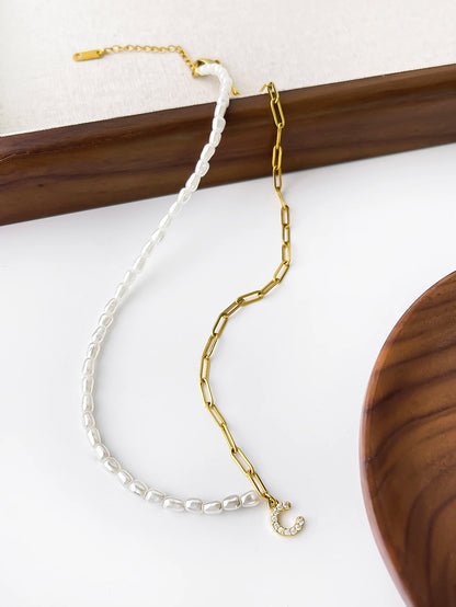Half Pearl Initials