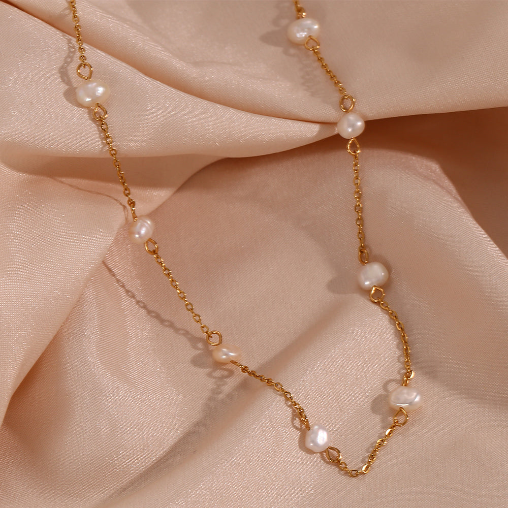 Blushing Pearl Necklace